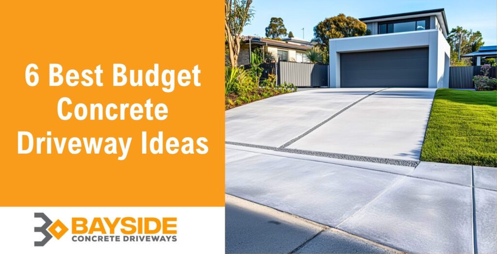 Cheap concrete driveway ideas