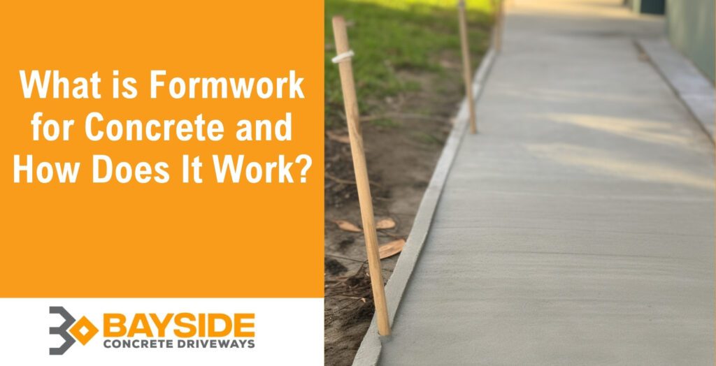 What is concrete formwork