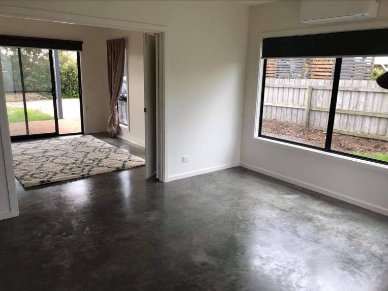 Newly installed concrete floor by Concreters Bayside team in Braeside