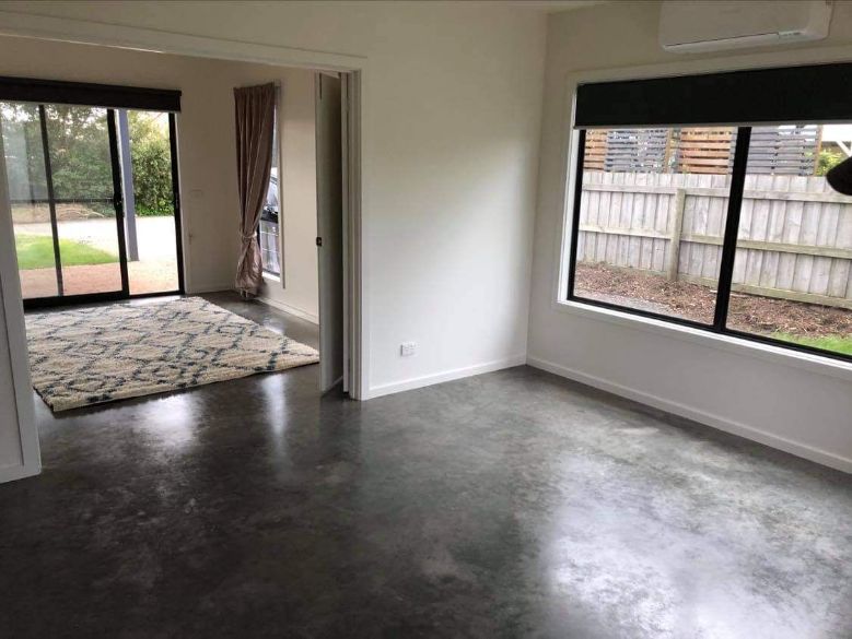 Newly installed concrete floor by Concreters Bayside team in Parkdale