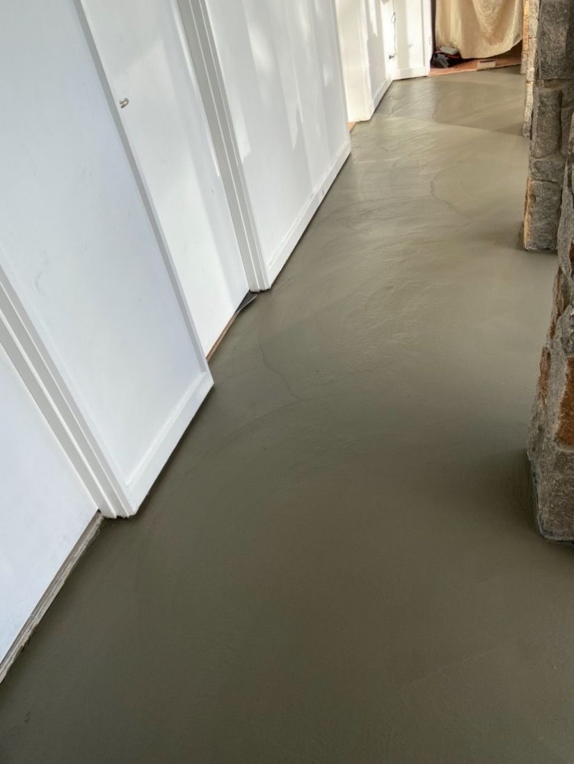 acid stained concrete